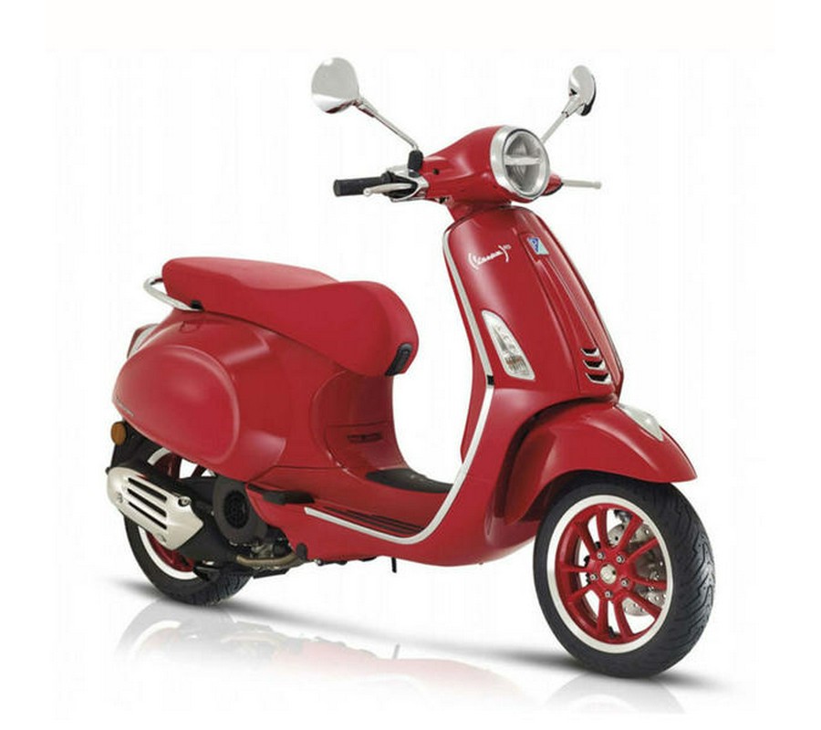 2022 Vespa Primavera 150 (Red)