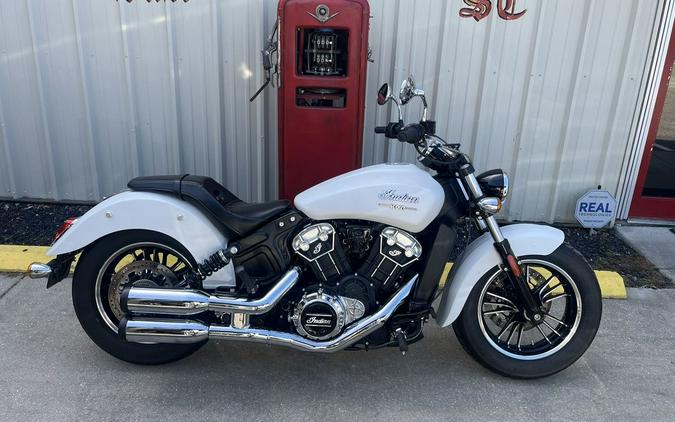 2022 Indian Motorcycle® Scout® ABS White Smoke