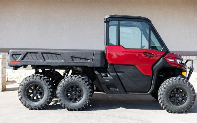 New 2024 CAN-AM DEFENDER LIMITED 6X6 HD10 FIERY RED