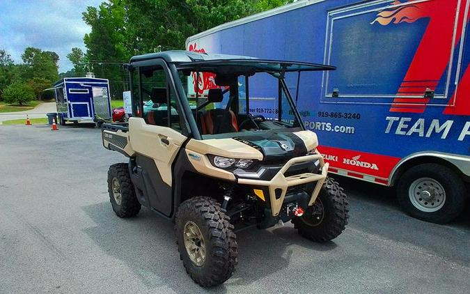 2024 Can-Am® Defender Limited HD10 Desert Tan & Timeless Black