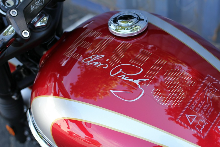 2025 Triumph Bonneville T120 Elvis Presley Edition