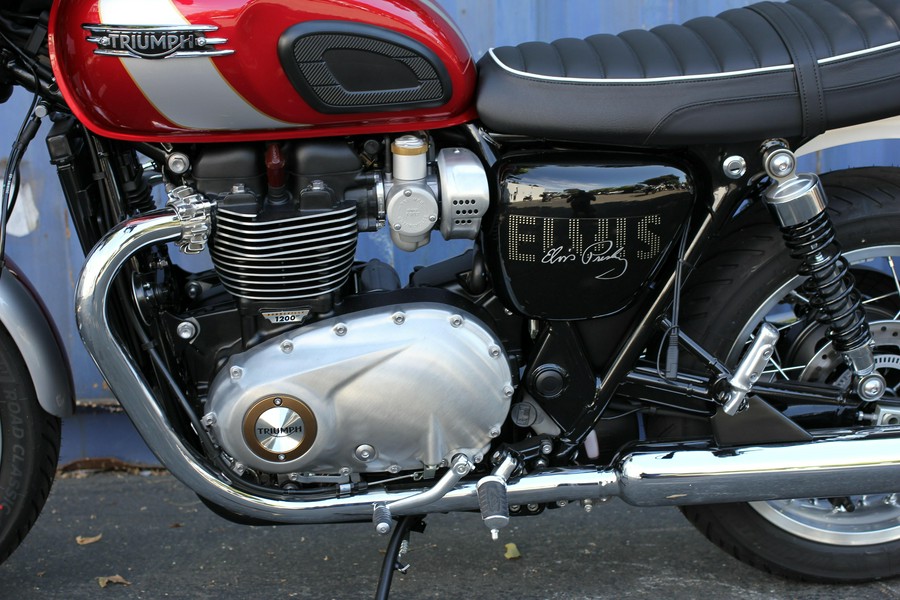 2025 Triumph Bonneville T120 Elvis Presley Edition