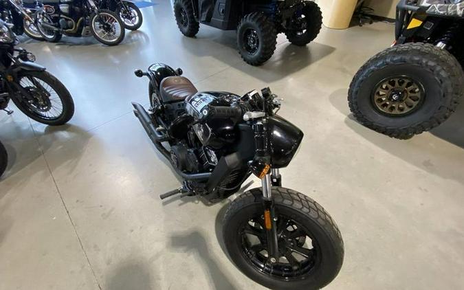 2021 Indian Motorcycle® Scout® Bobber Thunder Black