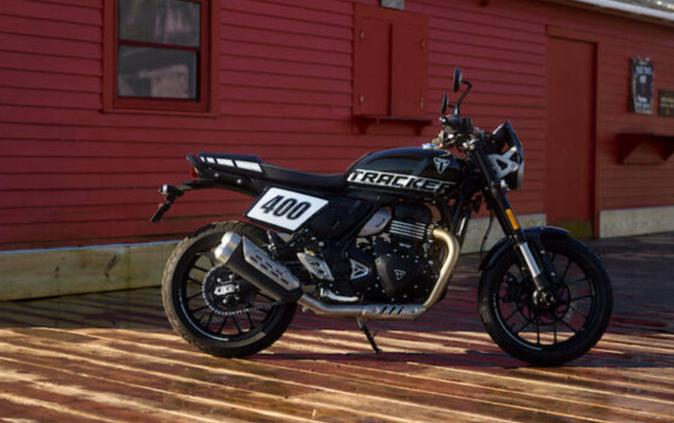 2026 Triumph Tracker 400 Phantom Black