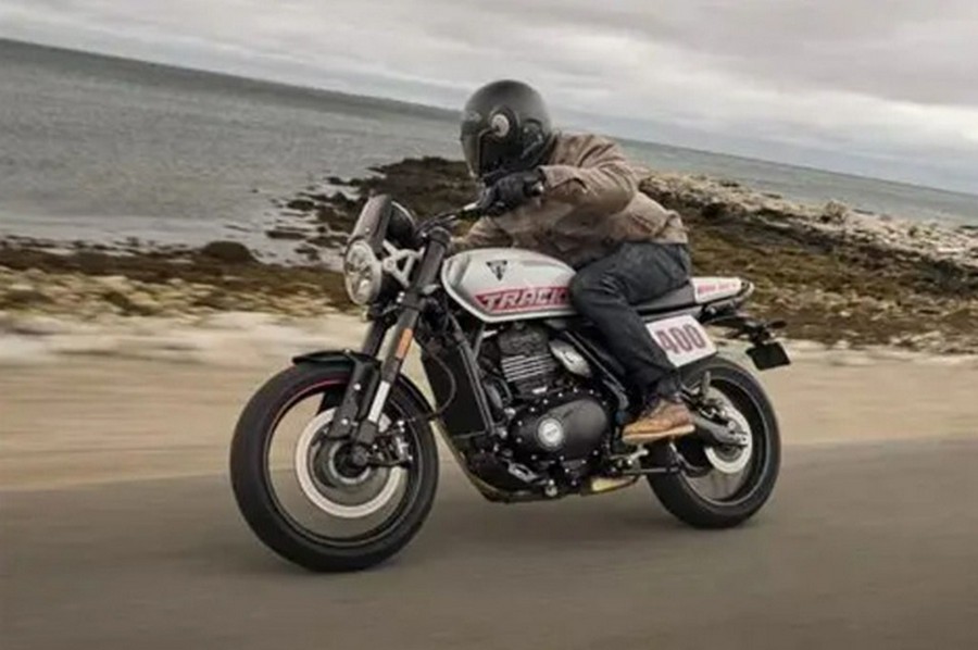 2026 Triumph Tracker 400 Aluminum Silver