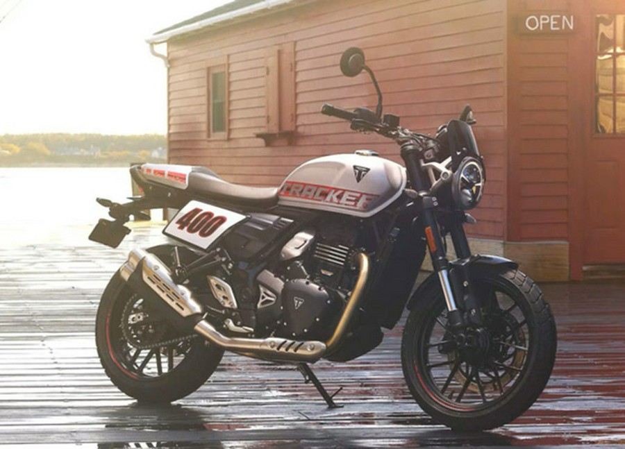 2026 Triumph Tracker 400 Aluminum Silver