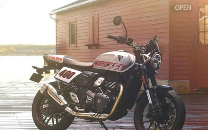 2026 Triumph Tracker 400 Aluminum Silver