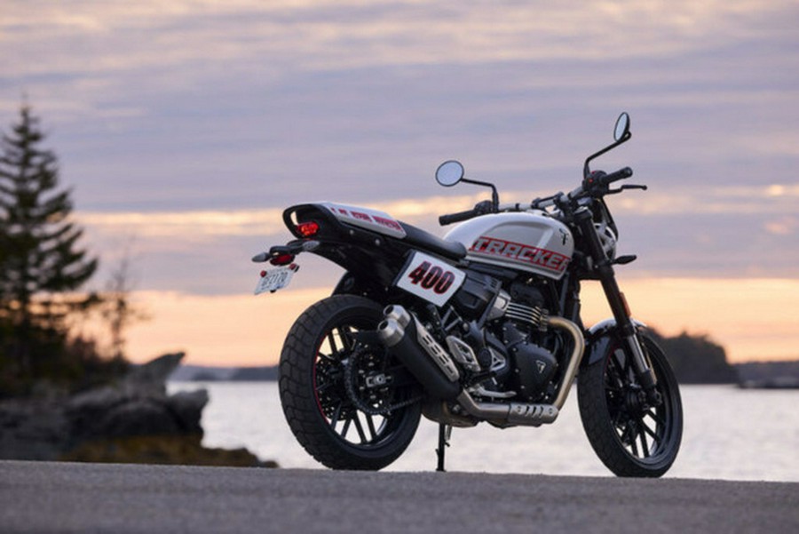 2026 Triumph Tracker 400 Aluminum Silver