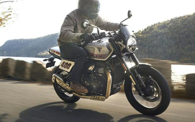 2026 Triumph Tracker 400 Aluminum Silver