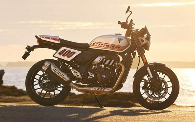 2026 Triumph Tracker 400 Aluminum Silver