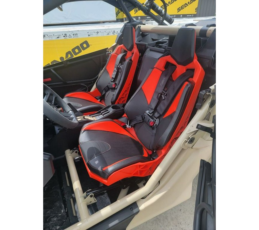 2023 Can-Am® Maverick X3 X rs Turbo RR Desert Tan / Carbon Black / Magma Red