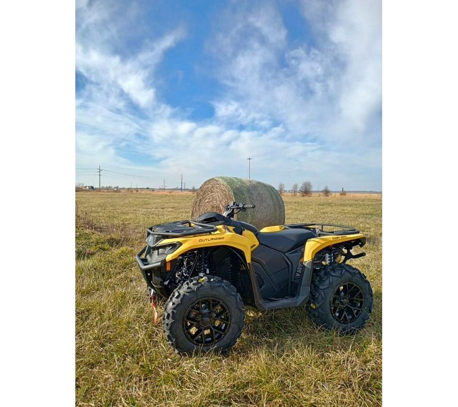 2024 Can-Am Outlander XT 700 Satin/Yellow