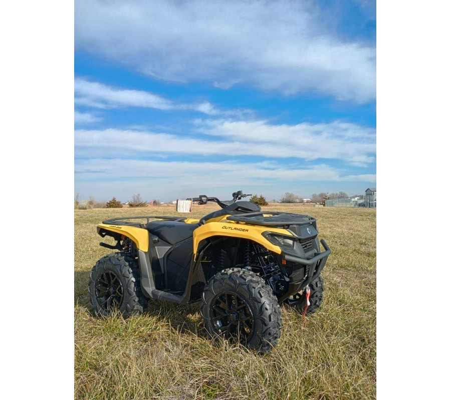 2024 Can-Am Outlander XT 700 Satin/Yellow