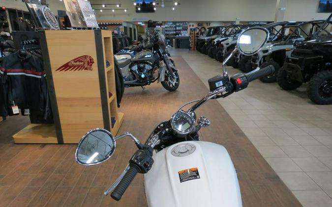 2022 Indian Motorcycle® Scout® ABS White Smoke