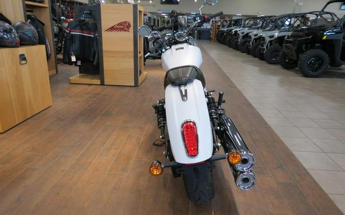 2022 Indian Motorcycle® Scout® ABS White Smoke