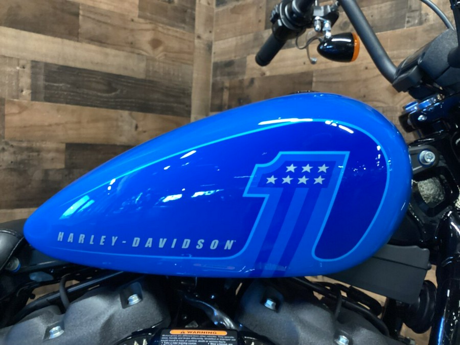 2022 Harley-Davidson Street Bob 114 Fastback Blue FXBBS