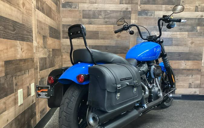 2022 Harley-Davidson Street Bob 114 Fastback Blue FXBBS