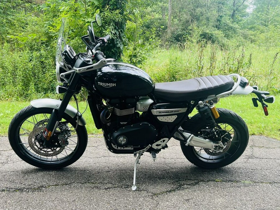 2023 Triumph Scrambler 1200 XC Sapphire Black