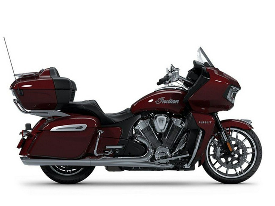 2025 Indian Pursuit Limited 112 Maroon Metallic