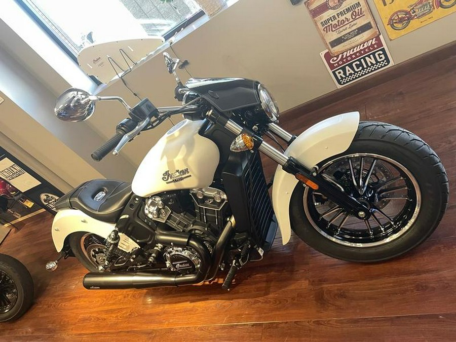 2022 Indian Motorcycle® Scout® ABS White Smoke