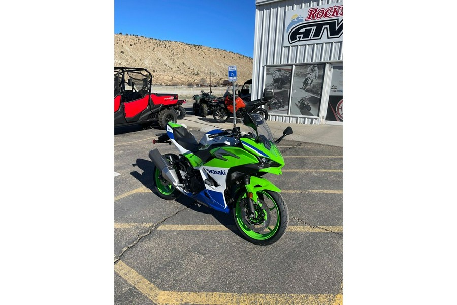 2024 Kawasaki Ninja® 500 SE 40th Anniversary Edition ABS