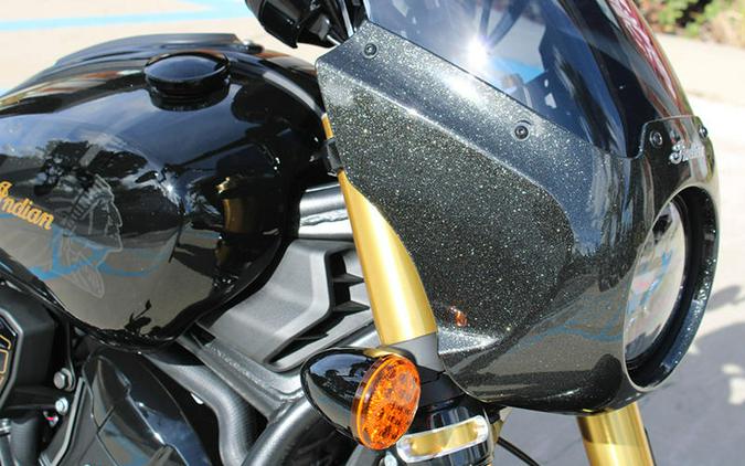 2026 Indian Motorcycle® 101 Scout® Black Crystal with Super Graphite