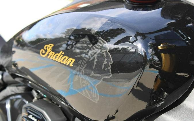 2026 Indian Motorcycle® 101 Scout® Black Crystal with Super Graphite
