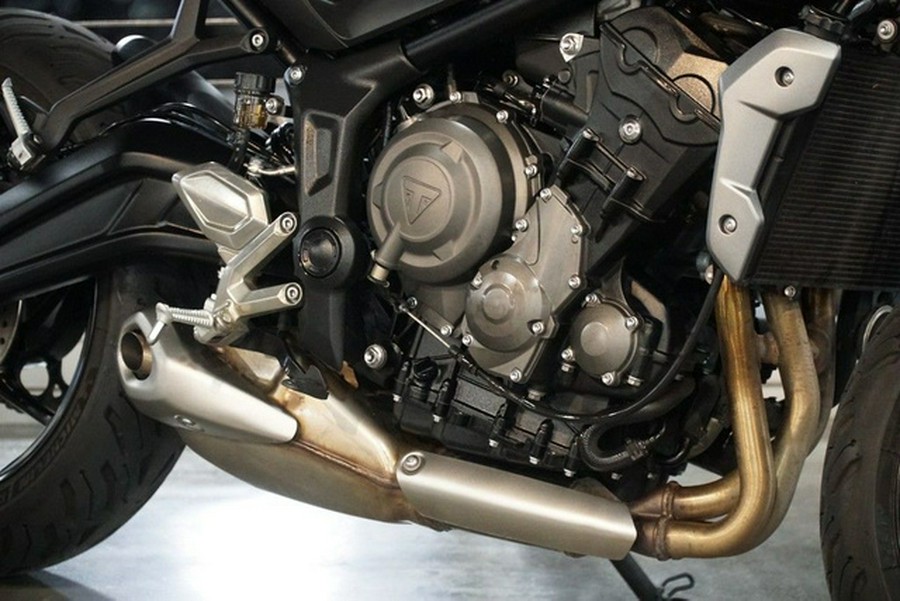2022 Triumph Trident 660 Sapphire Black
