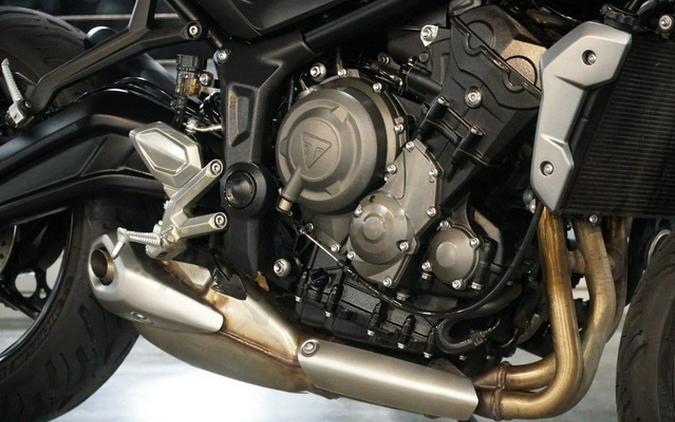2022 Triumph Trident 660 Sapphire Black