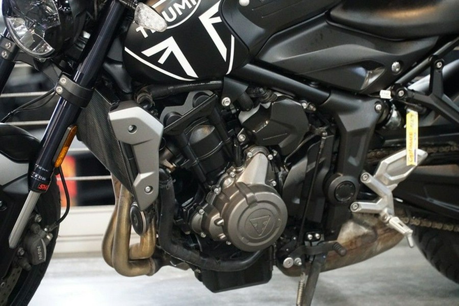 2022 Triumph Trident 660 Sapphire Black