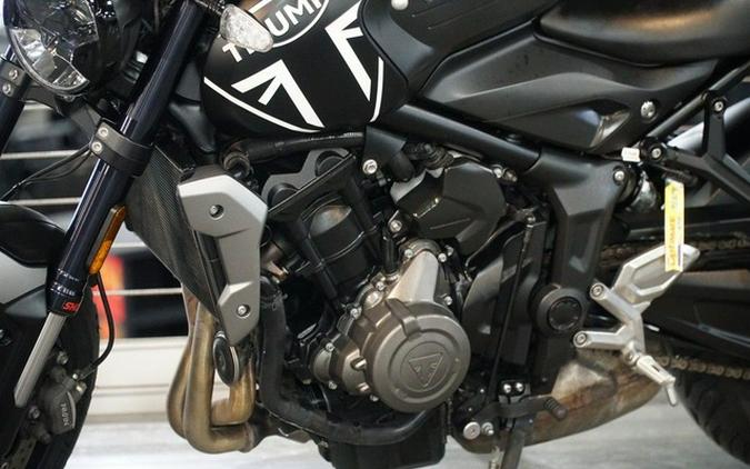 2022 Triumph Trident 660 Sapphire Black