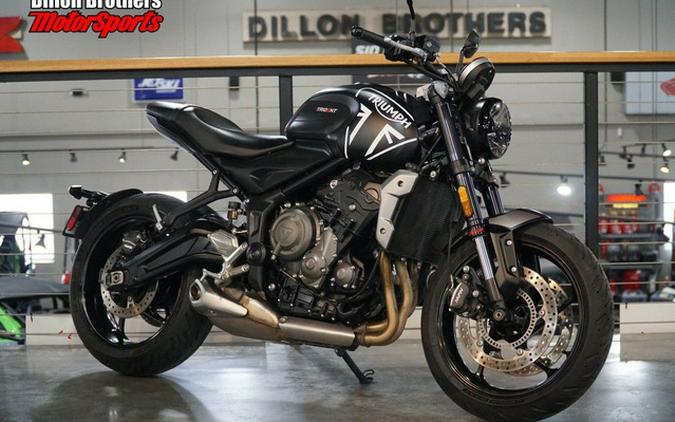 2022 Triumph Trident 660 Sapphire Black