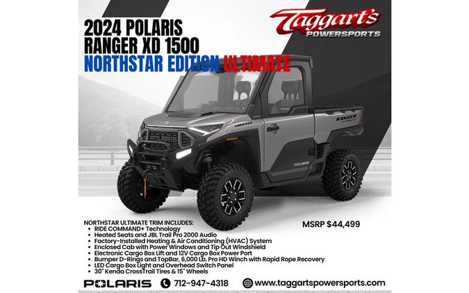 2024 Polaris Industries Ranger XD 1500 Northstar Edition Ultimate 3