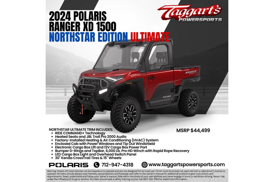 2024 Polaris Industries Ranger XD 1500 Northstar Edition Ultimate 3