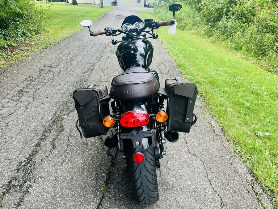 2022 Triumph Bonneville T120 Black Jet Black