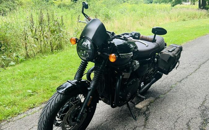 2022 Triumph Bonneville T120 Black Jet Black