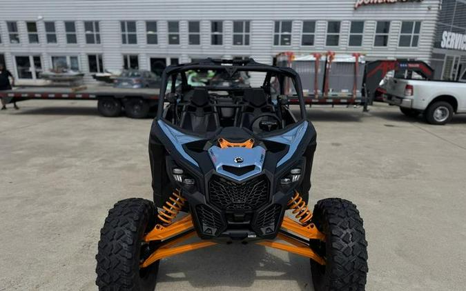 2026 Can-Am® Maverick X3 Max RS Turbo RR Scandi Blue & Orange Crush