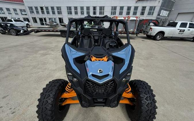 2026 Can-Am® Maverick X3 Max RS Turbo RR Scandi Blue & Orange Crush