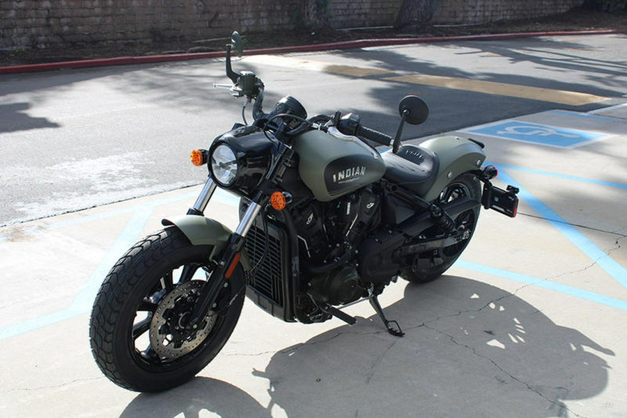 2026 Indian Motorcycle® Scout® Bobber Limited +Tech Moss Green Smoke