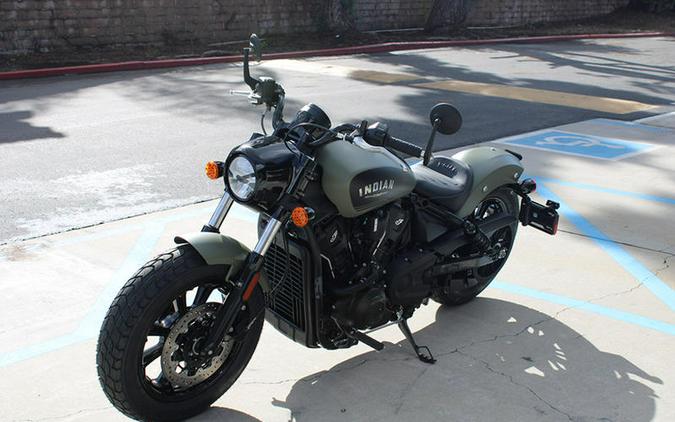 2026 Indian Motorcycle® Scout® Bobber Limited +Tech Moss Green Smoke