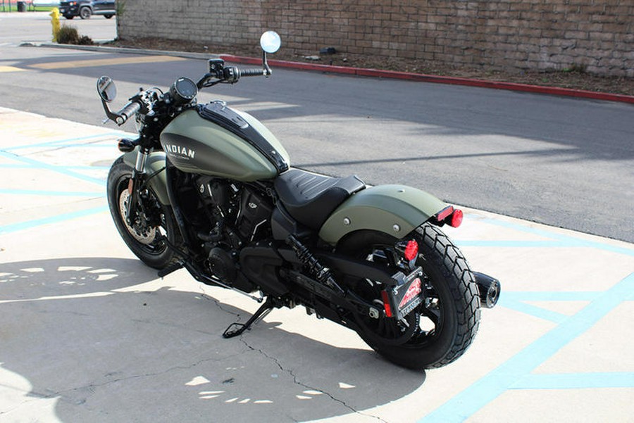 2026 Indian Motorcycle® Scout® Bobber Limited +Tech Moss Green Smoke