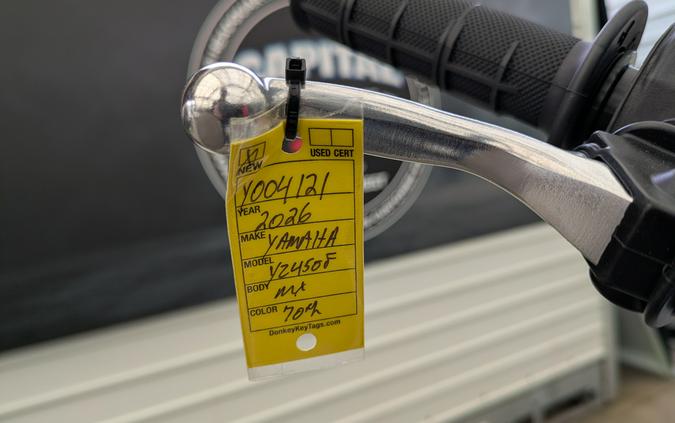 2026 Yamaha YZ450F 70th Anniversary Edition