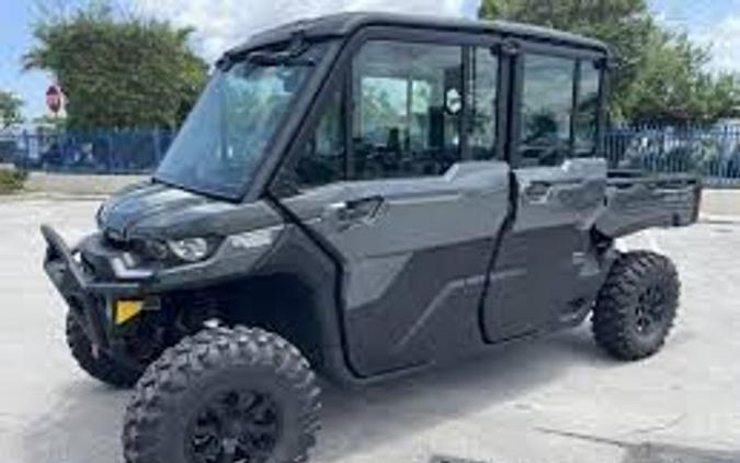 New 2024 CAN-AM DEFENDER MAX LIMITED HD10 STONE GRAYHD10