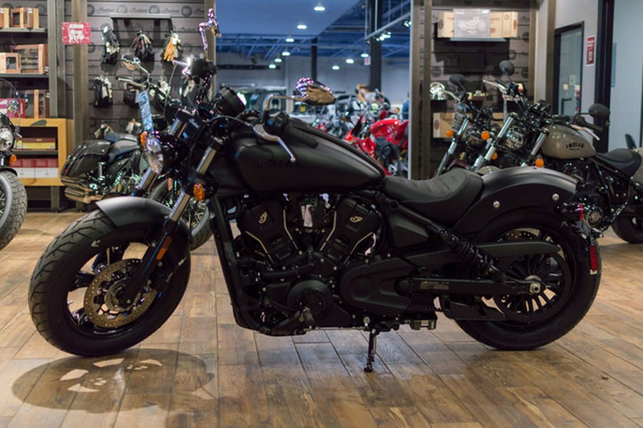 2025 Indian Scout Sixty Bobber Limited Black Smoke