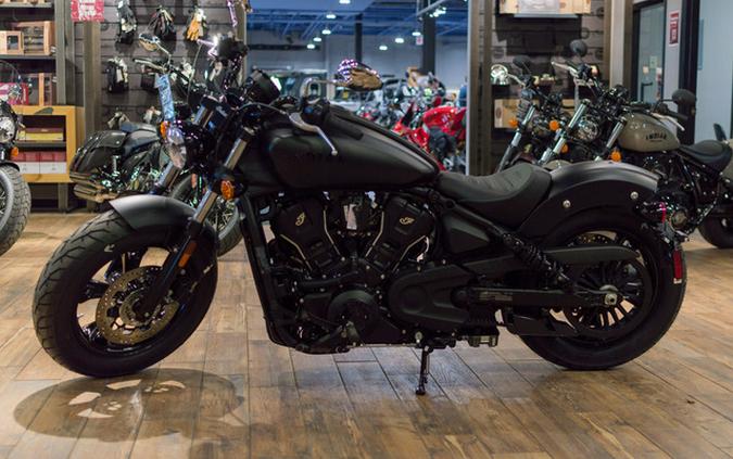 2025 Indian Scout Sixty Bobber Limited Black Smoke