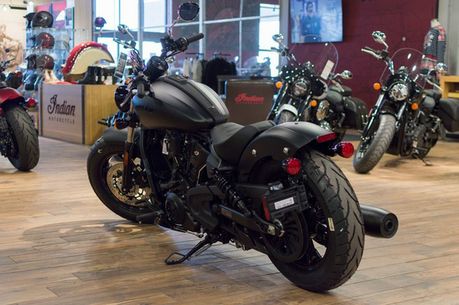 2025 Indian Scout Sixty Bobber Limited Black Smoke