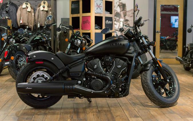 2025 Indian Scout Sixty Bobber Limited Black Smoke