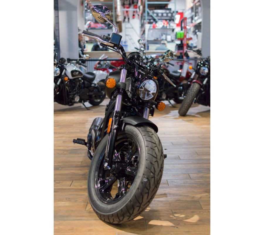 2025 Indian Scout Sixty Bobber Limited Black Smoke