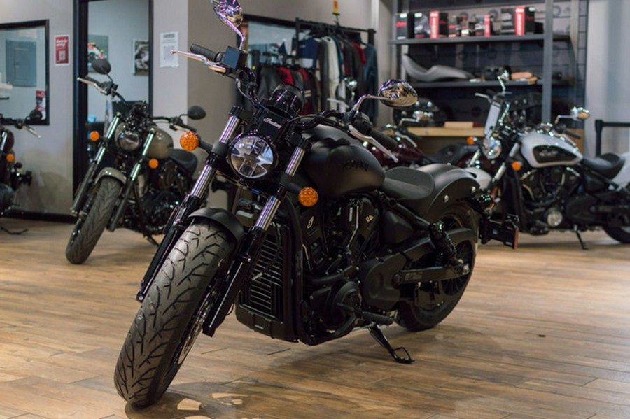2025 Indian Scout Sixty Bobber Limited Black Smoke