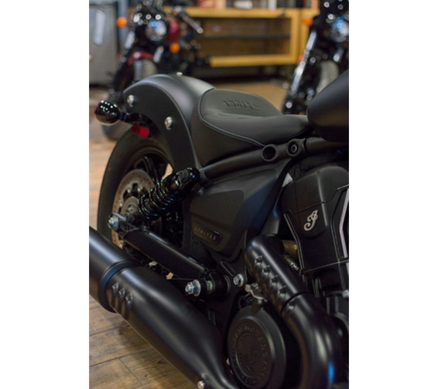 2025 Indian Scout Sixty Bobber Limited Black Smoke
